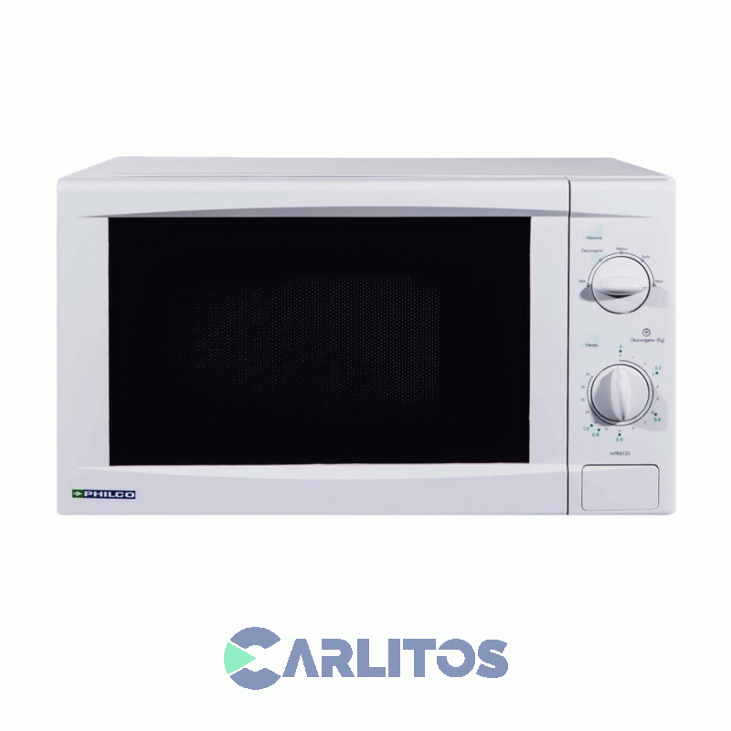 Microondas Rotativo Philco Litros Blanco Mpr N