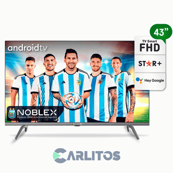 Smart TV Led 43" Full HD Noblex Con Android Dr43x7100