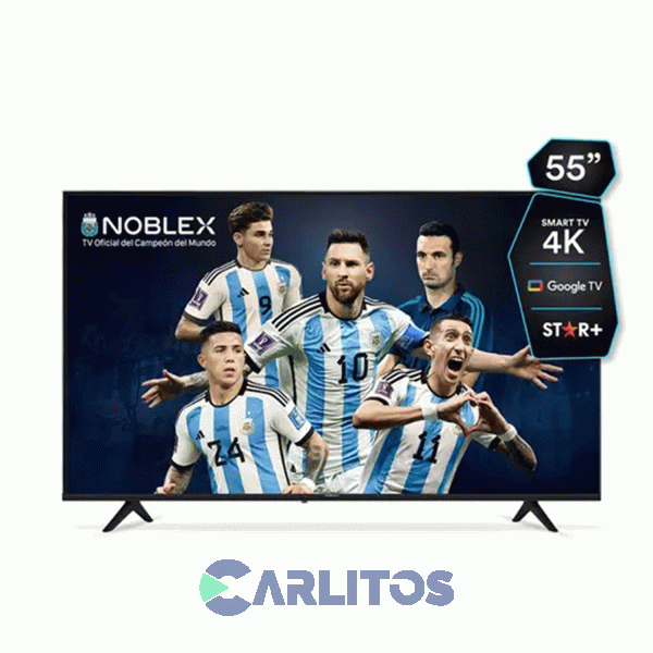 Smart TV Led 55" 4k Ultra HD Noblex Dk55x7500
