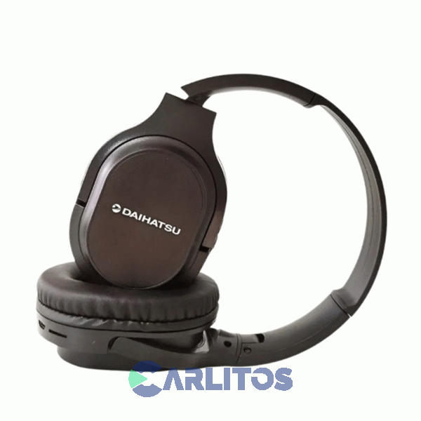 Auricular Con Vincha Con Bluetooth Tarjeta Tf Daihatsu D-au308/bk