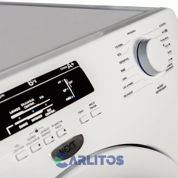 Lavarropa Carga Frontal Drean 6 KG - 800 RPM Blanco