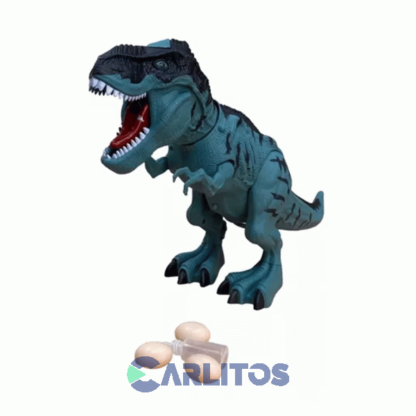 Dinosaurio A Pila Zippy Toys - Camina Con Sonidos Y Accesorios