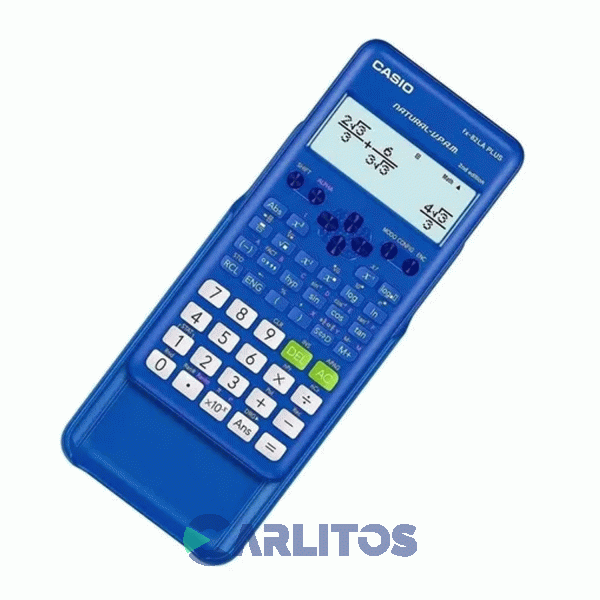 Calculadora Científica 252 Funciones Color azul Casio Fx-82la Plus