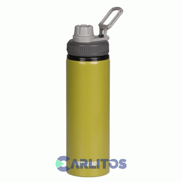 Botella Aluminio Tapa A Rosca Waterdog Tongo Verde Oliva750OG