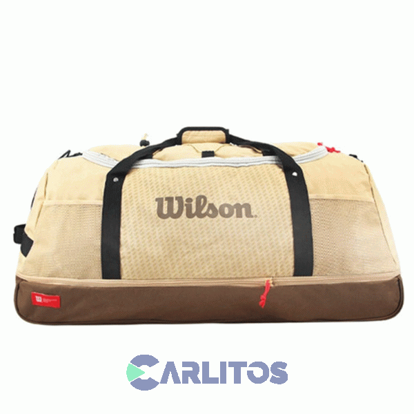 Bolso Con Carro 25" Wilson 65.51012BR Beige Con Marron