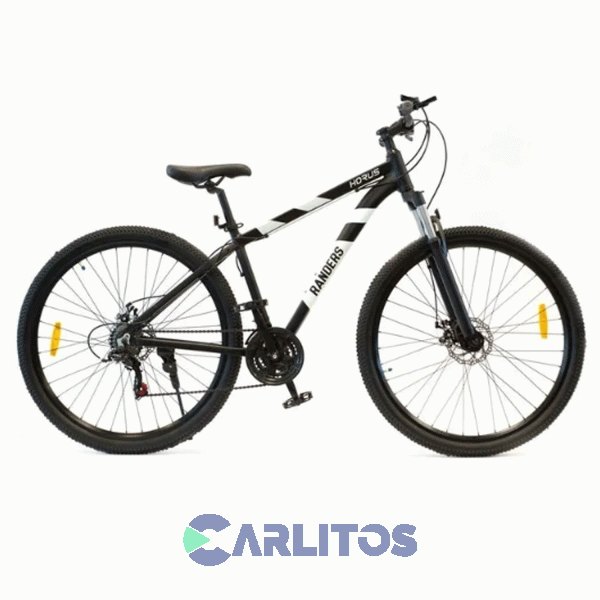 Bicicleta Randers Todo Terreno Rod.29" Horus Con Disco Bke-2129-c  Negro Con Blanco