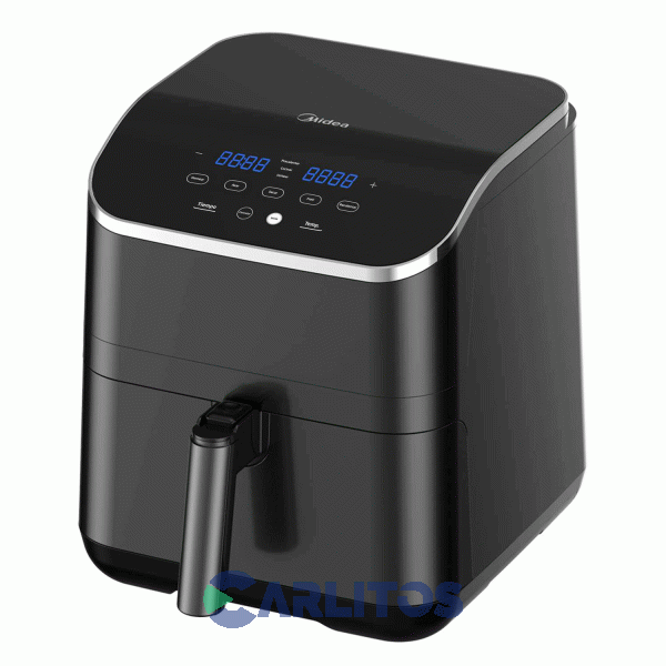 Freidora De Aire Fryer Midea Digital Negra Af-d155bar1