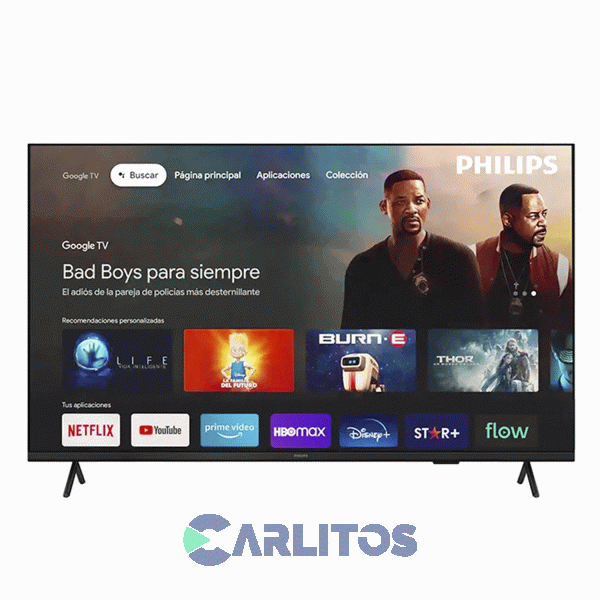 Smart TV Led 50" 4K Ultra HD Philips Con Google 50PUD7408/77