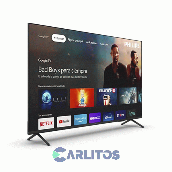 Smart TV Led 50" 4K Ultra HD Philips Con Google 50PUD7408/77