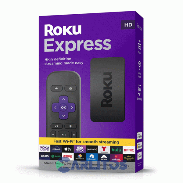 Smart Box Con Control Remoto Roku Express 3960MX