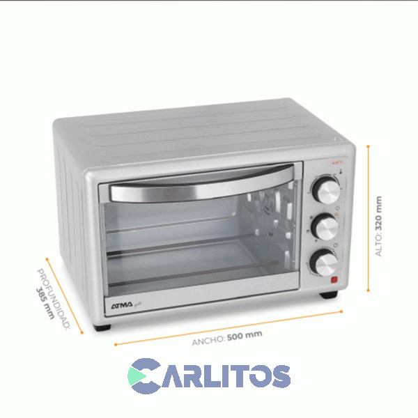 Horno Electrico Conveccion Con Freidora 15 Litros Atma Hgfa3023pi