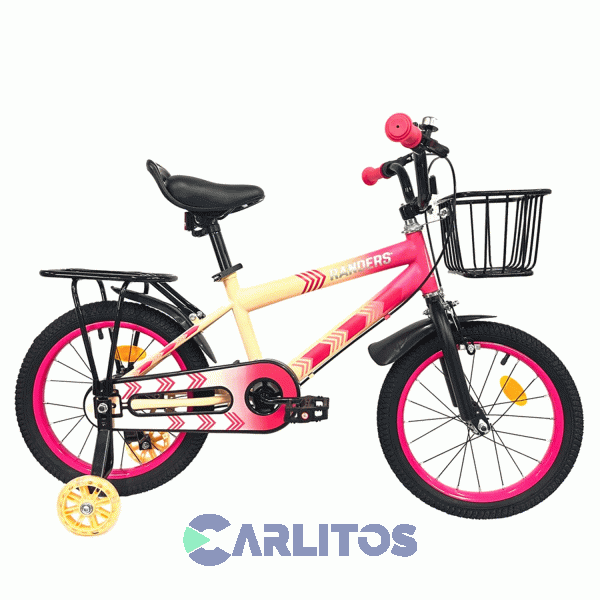 Bicicleta Randers Paseo R 16" Smiler Rosa