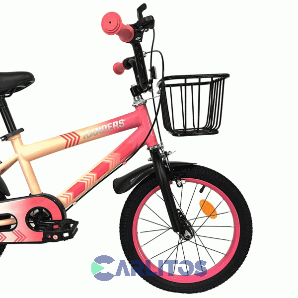 Bicicleta Randers Paseo R 16" Smiler Rosa