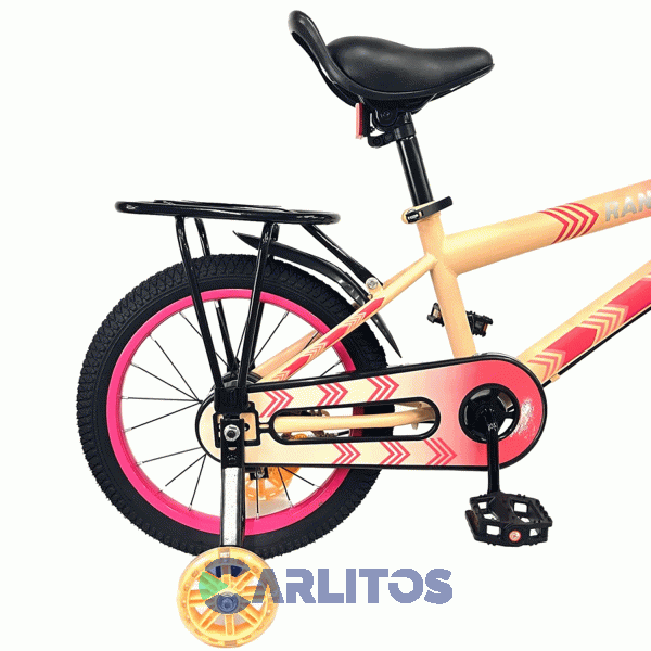 Bicicleta Randers Paseo R 16" Smiler Rosa