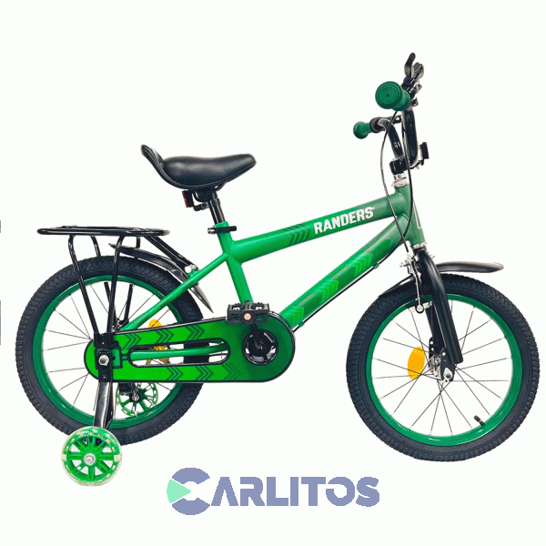 Bicicleta Randers Paseo R 16" Smiler Verde