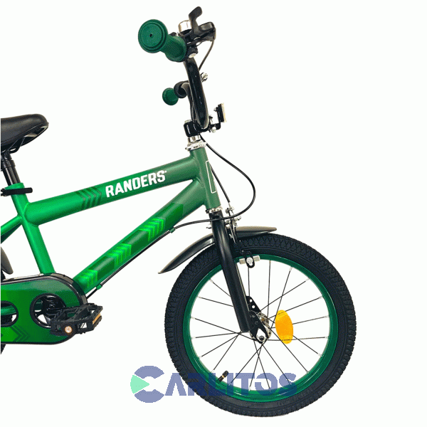 Bicicleta Randers Paseo R 16" Smiler Verde