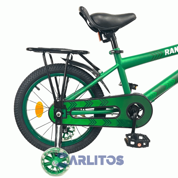 Bicicleta Randers Paseo R 16" Smiler Verde