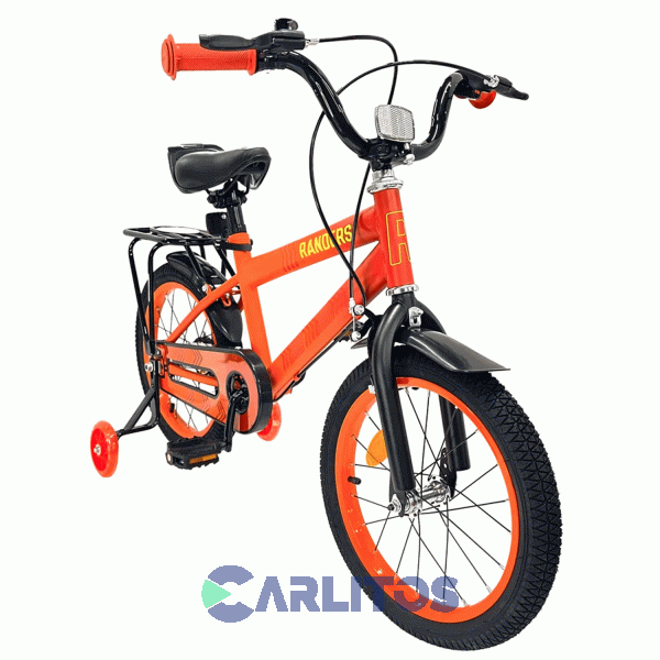 Bicicleta Randers Paseo R 16" Smiler Rojo