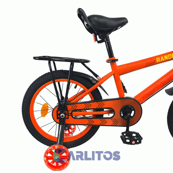 Bicicleta Randers Paseo R 16" Smiler Rojo