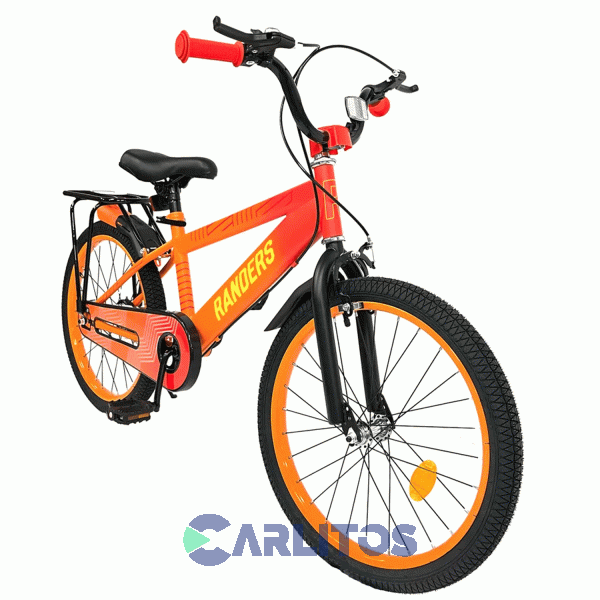 Bicleta Randers Paseo R 20" Raxtor Naranja