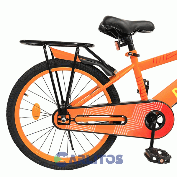 Bicleta Randers Paseo R 20" Raxtor Naranja