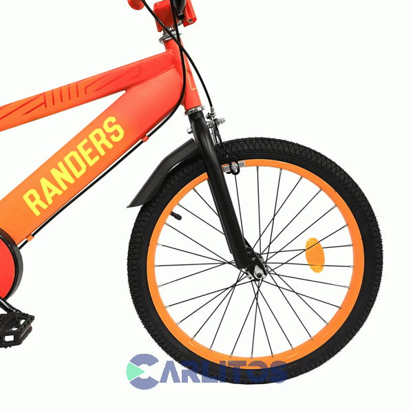 Bicleta Randers Paseo R 20" Raxtor Naranja