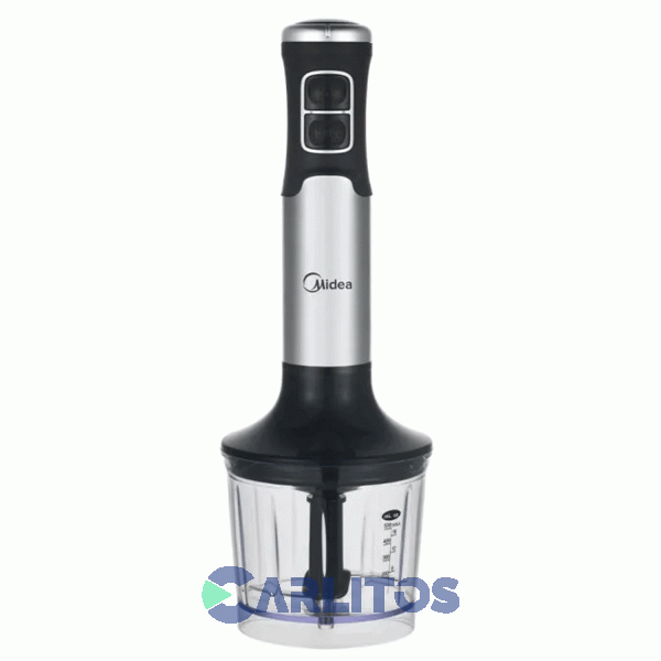 Minipimer Varilla Metal Midea 850 Wts Hb-1100x3ar1 Negra