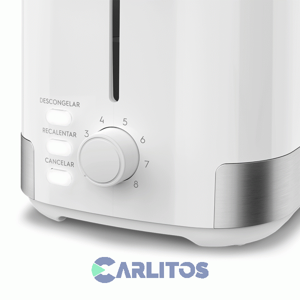 Tostadora Eléctrica  Electrolux Blanca Ets11