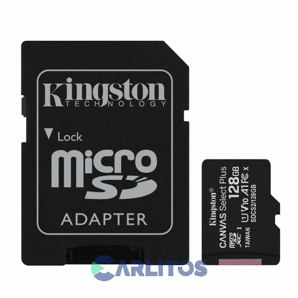 Tarjeta De Memoria Micro SD Kingston 128 Gb