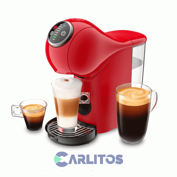 Cafetera Dolce Gusto Moulinex Ndg Genio S Plus Roja  Pv340558