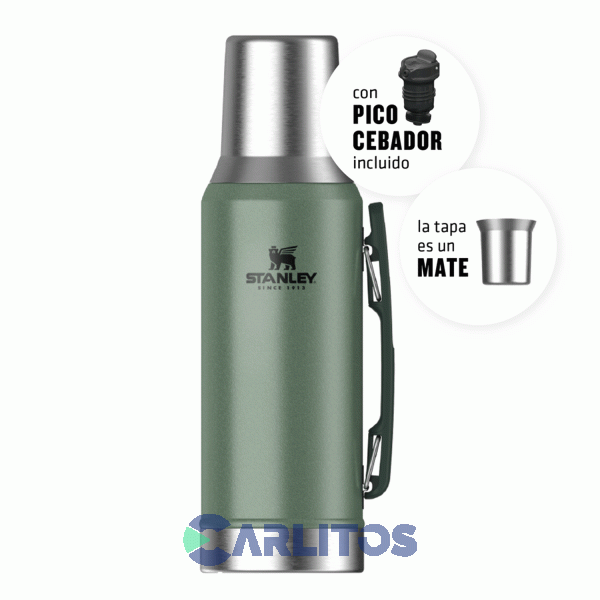 Termo De Mate Stanley Legendario System Classic 1.2 Litros 10-10297-016 Verde