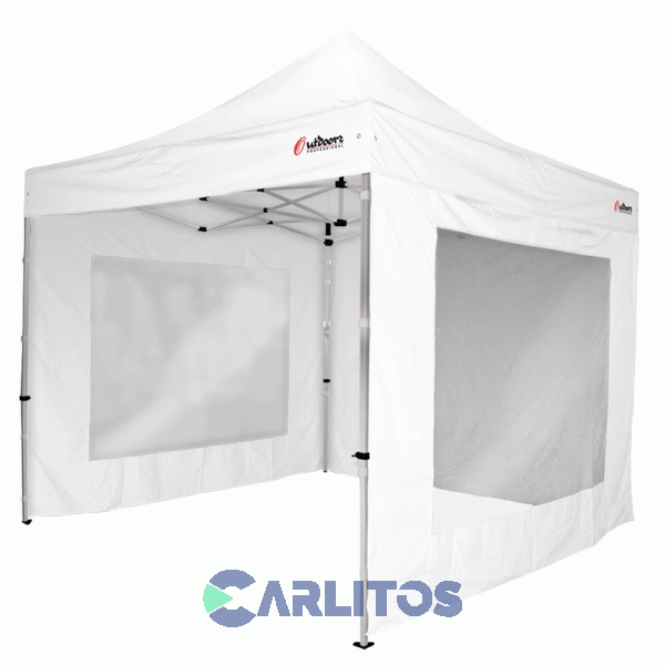 Gazebo Ipanema Outdoors 3 X 3 De Aluminio Con Ventana  Blanco