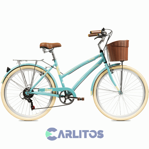 Bicicleta Olmo Urbana Ameline Plume Rapide 26" 1BO1518Ve Verde