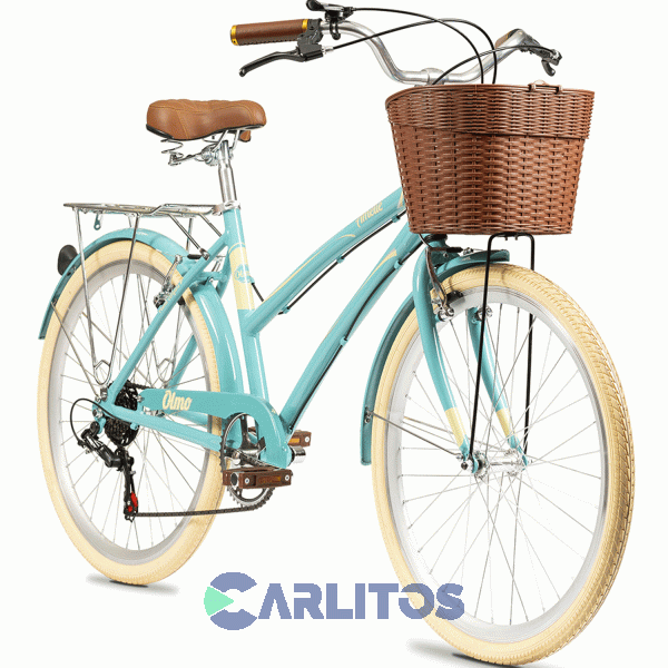 Bicicleta Olmo Urbana Ameline Plume Rapide 26" 1BO1518Ve Verde