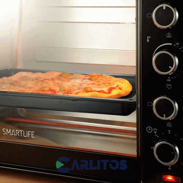 Horno Electrico Smartlife Grill Conveccion 70 Litros Sl-Tor070pn