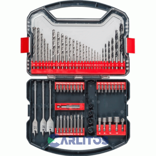 Set De Herramientas 62 Piezas Con Maletin Einhell Kwb 49109106