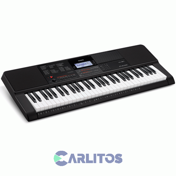 Teclado 61 Teclas Casio Ct-x700 Negro