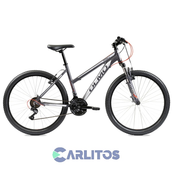 Bicicleta Olmo Todo Terreno R 26" Wish 265 Negro Con Gris