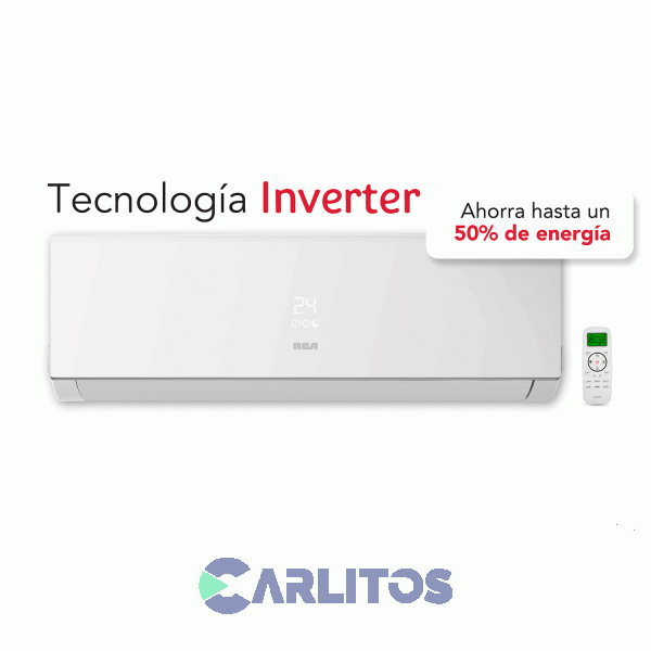 Aire Acondicionado Split Inverter Rca 5300 Watts - Frío/Calor Tp5300inv-f-sk