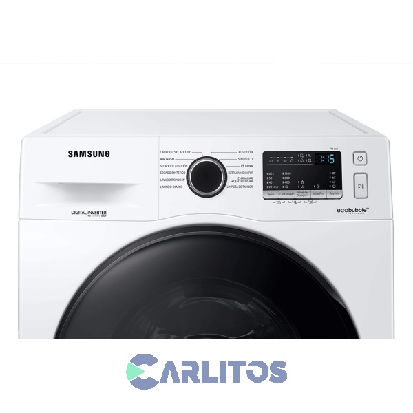 Lavasecarropa Samsung Inverter 9.5 KG - 1400 RPM Blanco Wd95a4453bwubg