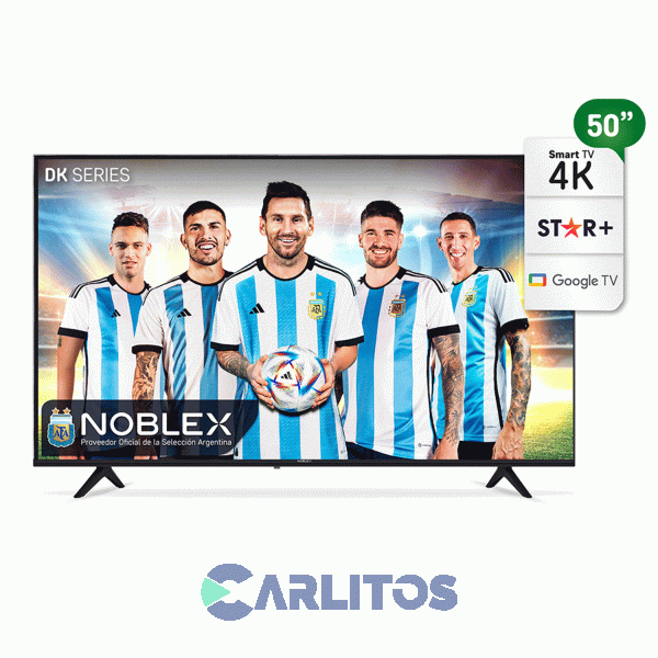 Smart TV Led 50" 4K Ultra HD Noblex Dk50x6550