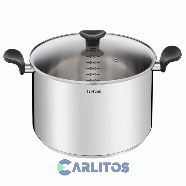 Olla Acero T-Fal Acero Inoxidable 8 Litros Primary E3086404