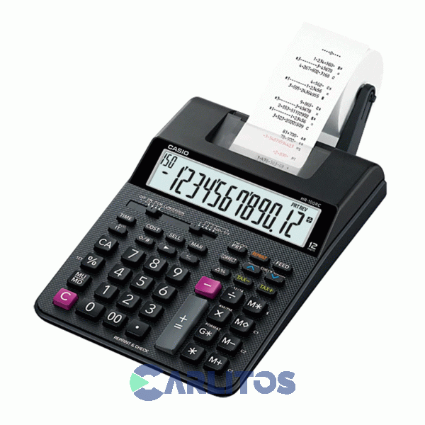 Calculadora Con Impresora 12 Dígitos Casio Hr-100rc