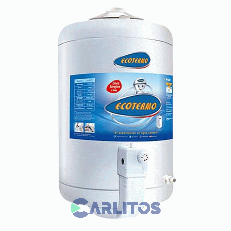 Termotanque A Gas L.europea 51 G.n - Conexion Superior Ecotermo Te3052022