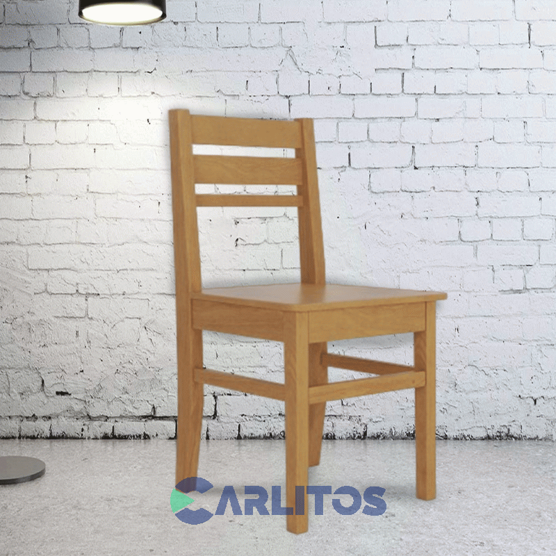 Silla Atlántico Asiento Madera Inmacol Miel