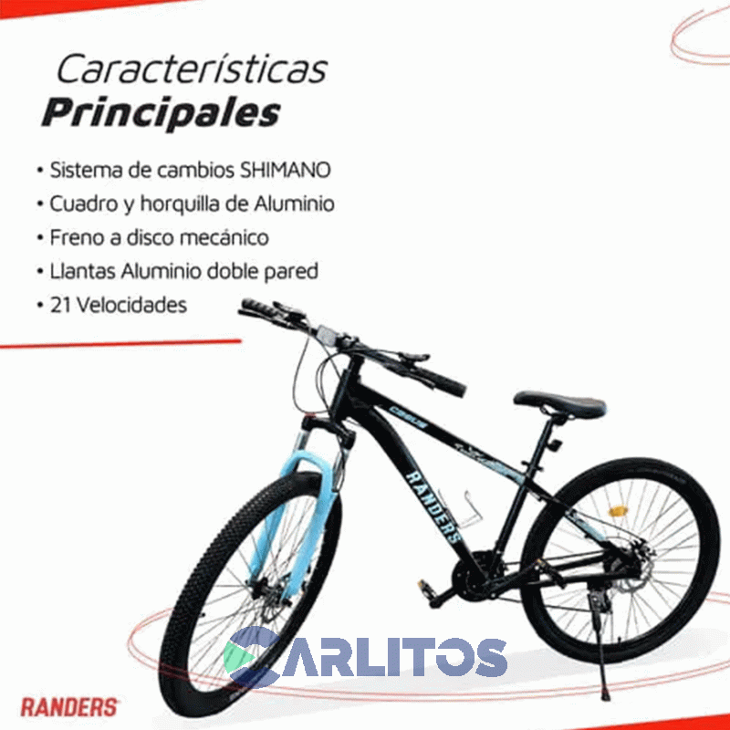 Bicicleta Randers Todo Terreno R 29