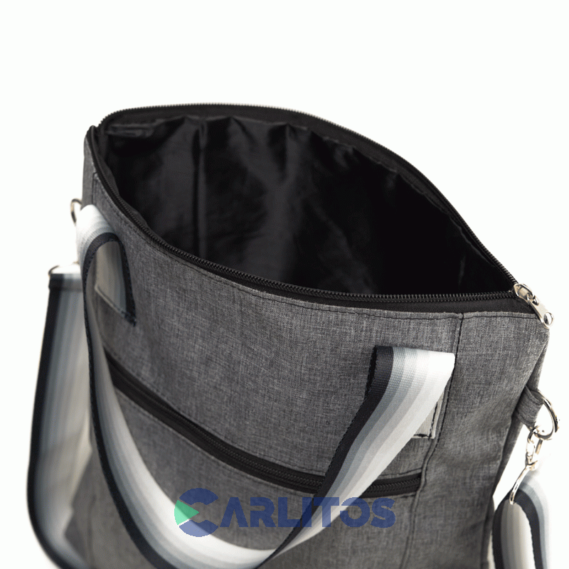 Bolso Matero Full Lohja Bello Gris VB0128