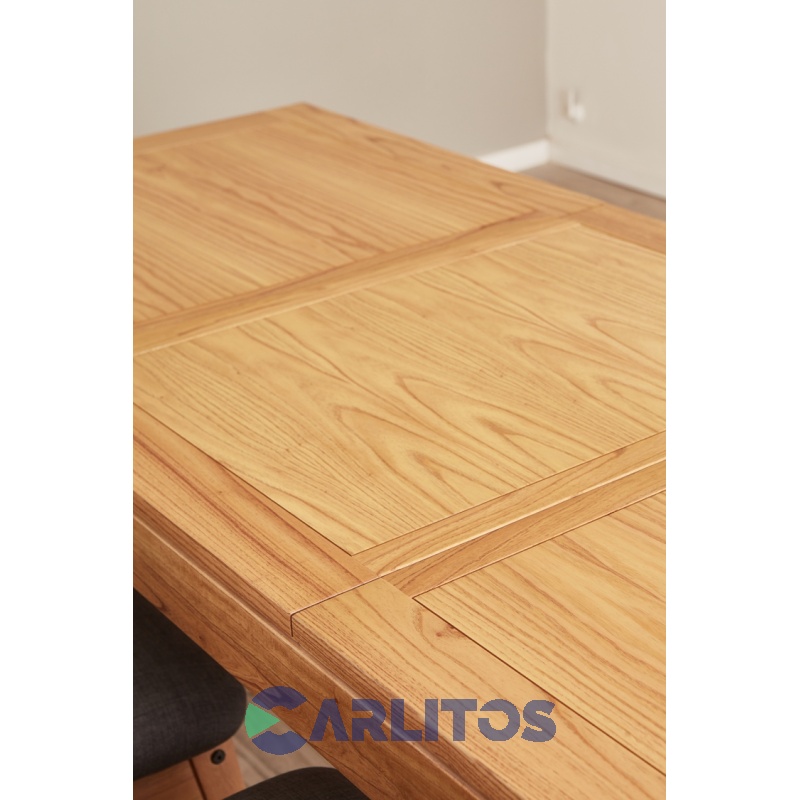 Mesa Extensible Contemporánea 1.55 Mts a 2.15 Mts Genoud Paraíso Castaño