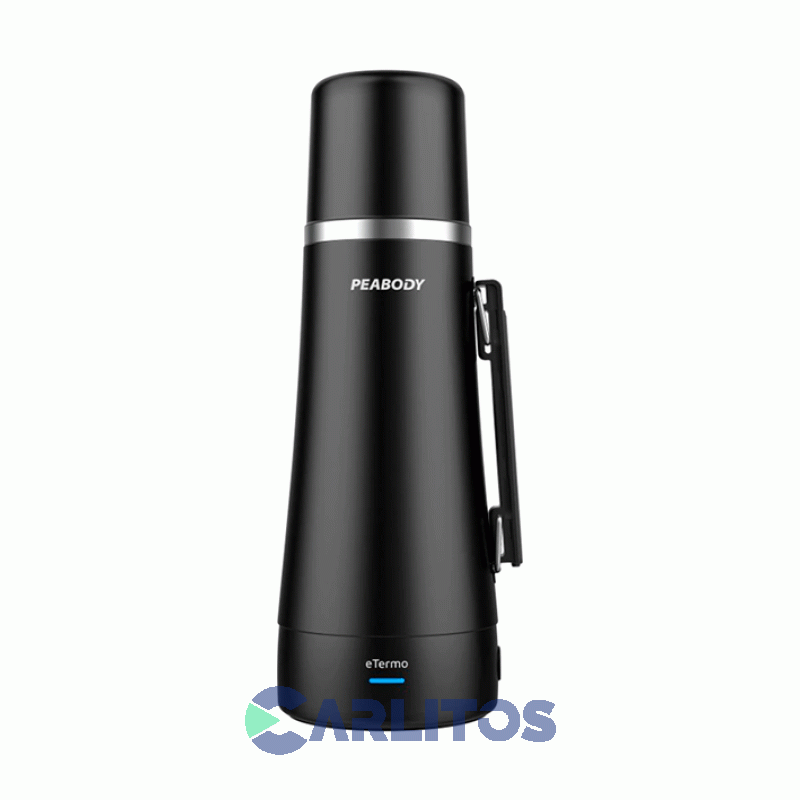 Termo De Mate Eléctrico Peabody 1 Litro Pe-eta1001n Negro