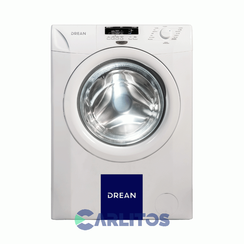 Lavarropa Carga Frontal Drean 6 KG - 800 RPM Blanco